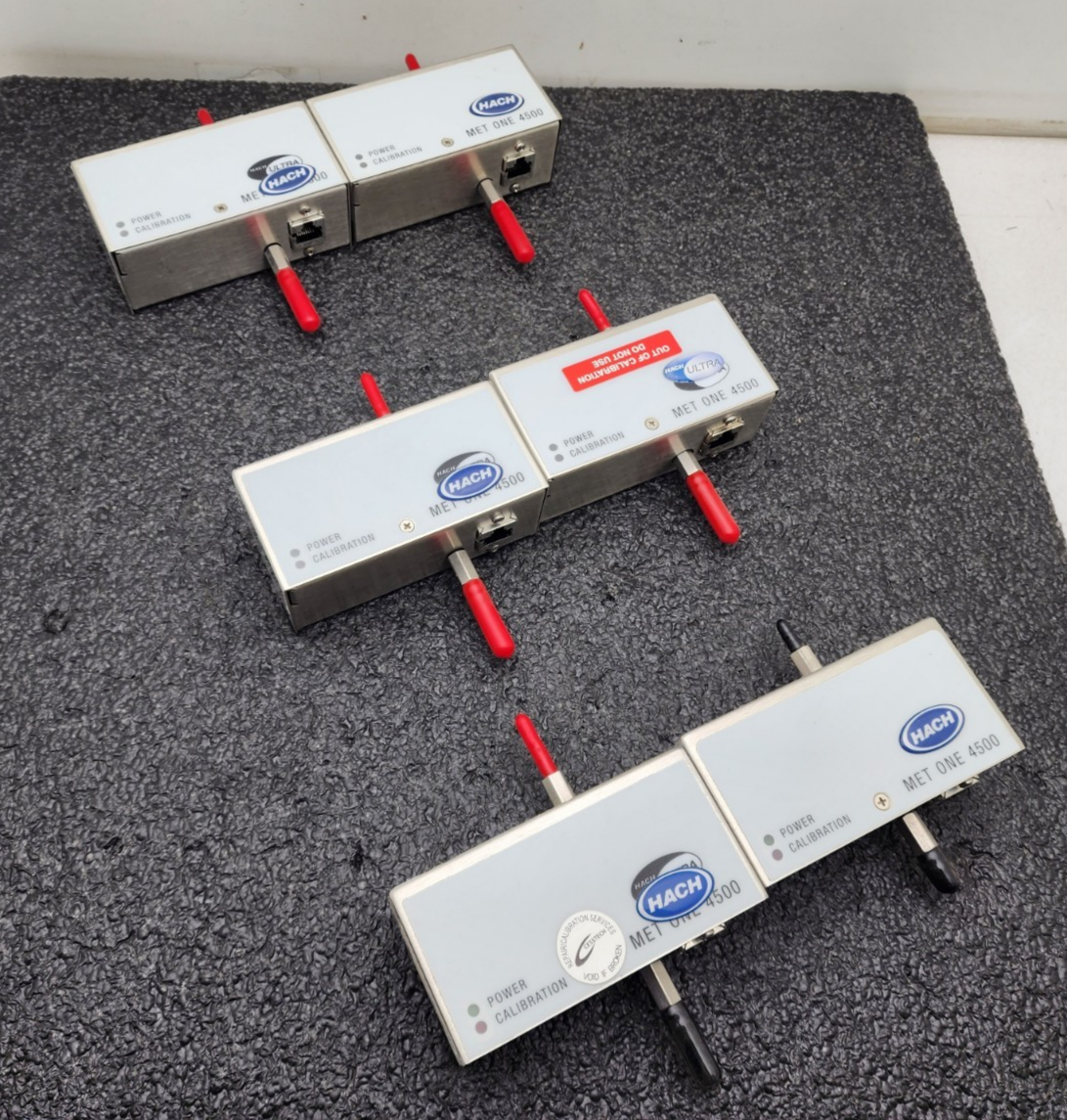 6x HACH Ultra MET ONE 4500 4503 Remote Airborne  Laser Air Particle Counter