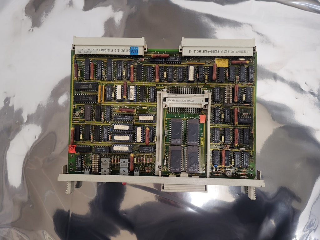 Siemens Simatic Circuit Board w/ Memory Card 6ES5921-1AA21 6ES5370-0AA41