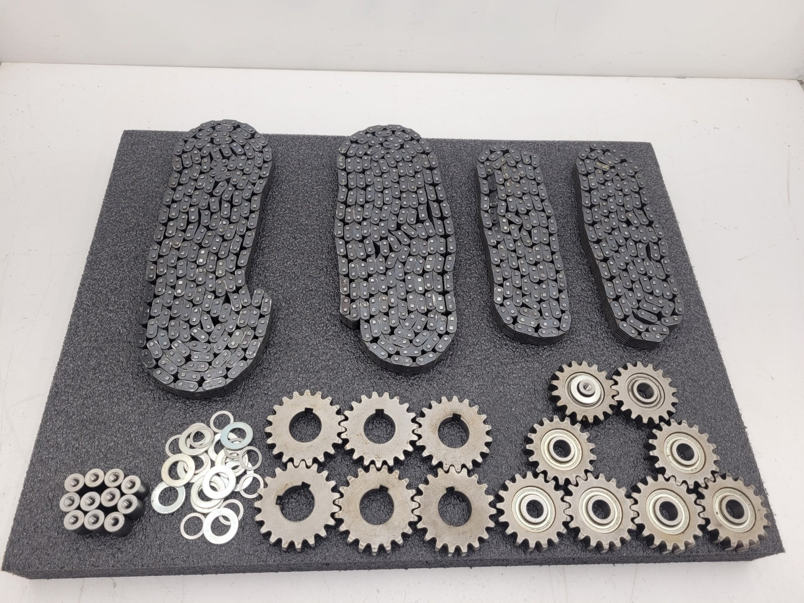 Lot of 3 Timing Roller chain sprocket set multiple 10T - 20T Numbered 74 BRH BRN