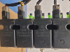 Danfoss PVG32 On/Off Solenoid + Manual Hydraulic 7 Valve Stack 157B4292 D15