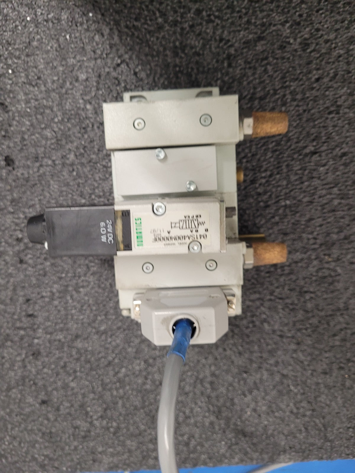 Numatics 5 Valve Solenoid 041SA400M0000F Pneumatic Manifold Set 3 Blocks DB25