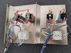 Lot of 2x Machine Control Electric Panel Main Disconnect On/Off and EMO Switch