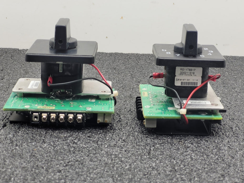 Lot of 2 OEM Controls RS11T6617 Rotary Industrial Potentiometer