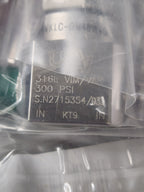Ham-Let 3-Way HM30-4VKLC-GM4BW4GF4-M5 300PSI Diaphragm Valve Solenoid 316SS
