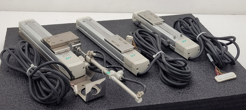 Lot of 3x IAI Linear Screw Driven Steper Motor Actuator DS-S5H-150-G-CR [A]