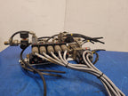 Burkert 413-G-1/4-B-PL-1/4 Pneumatic Solenoid 7 Valve Manifold 120VAC Unit A