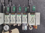 Numatics 7x Valve Solenoid 041SA400M0000F 4x Regulated Pneumatic Manifold N5