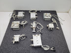 Lot of - 8 Assorted  SMC MXS 100PSI Linear Slide Guide Cylinder w/sensors