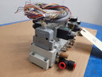 Numatics Air Valve Manifold 6x Solenoid 041SA400M0000F 2x regulated 24VDC N1