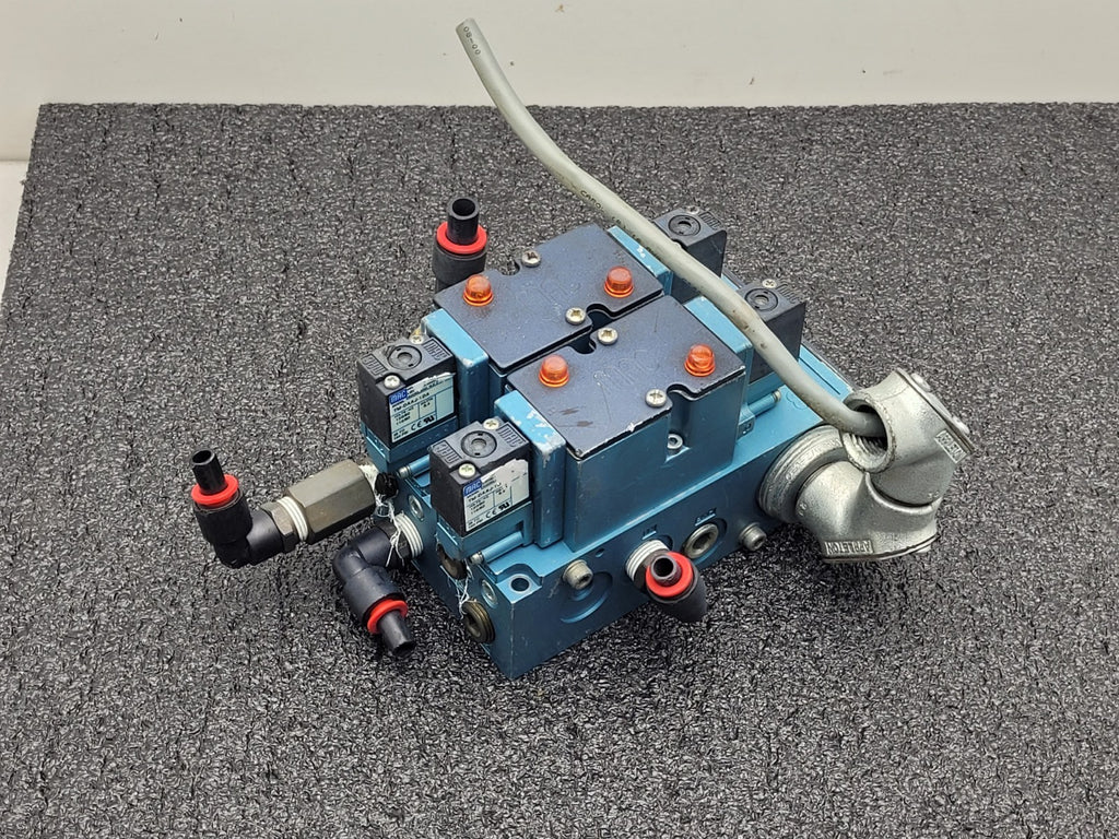 MAC 82A-EC-CKA-TM-DAAP-1DA Pneumatic Solenoid Valve Block TM-DAAJ-1 DA M108