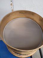12" Lot of 5x Humbolt Hogentogler 230, 635, 325, 2x 500 Standard Test Sieve
