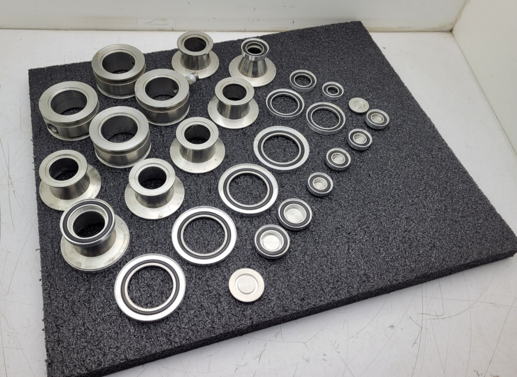 Stainless Steel Vacuum Reducing Fittings, Plugs, Ports KF40 KF50 KF25 DN Vacuum