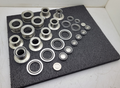 Stainless Steel Vacuum Reducing Fittings, Plugs, Ports KF40 KF50 KF25 DN Vacuum