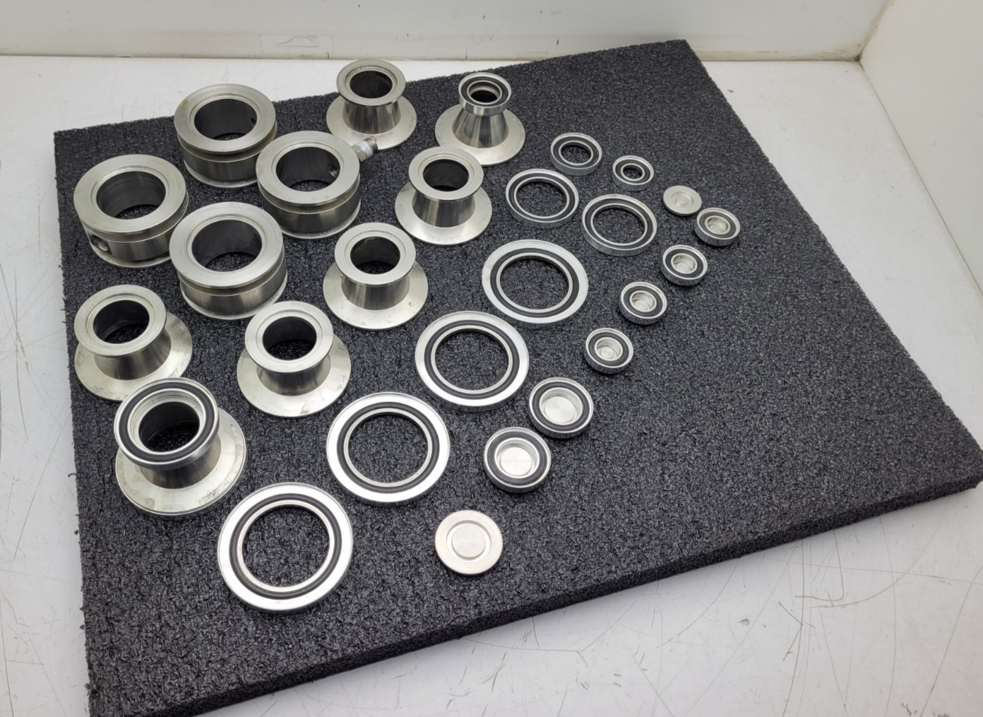 Stainless Steel Vacuum Reducing Fittings, Plugs, Ports KF40 KF50 KF25 DN Vacuum