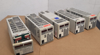 Lot of 5 Lambda Regulated DC Power Supply LLS5008, 0-8V 10A For Parts or Repair