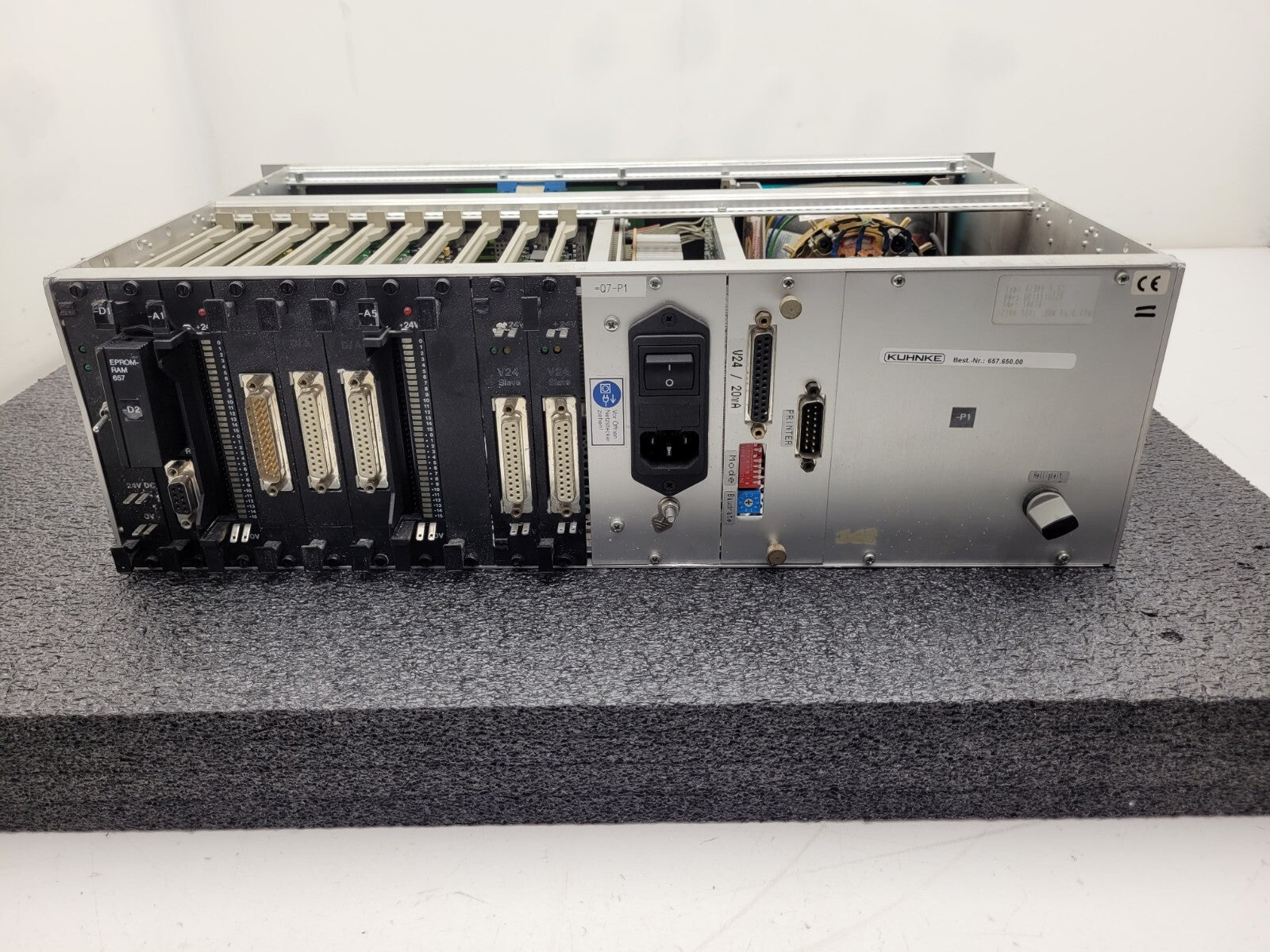 Kuhnke G/3RE 5.5" 230V 50Hz 658.650.00 Plating Deposition Controller PLC