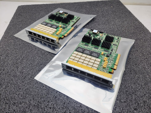 2x Silicom PEG6BPI6-SD-RoHS SIX Port Gigabit Ethernet PCIe x8 Bypass Server Card