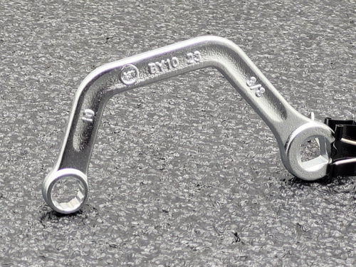 AST Assenmacher BY10 10mm and 3/8" Square Bypass Wrench Half Moon Double Box End