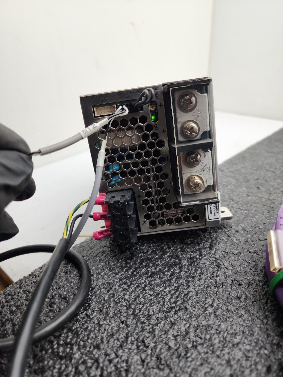 TDK Lambda HWS600-5 5VDC 120A Power Supply 100-240VAC 8.2A Input