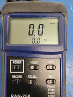 Prostat PAN-750 Vane Probe Anemometer Air Speed Handheld Device Bad Vane Probe