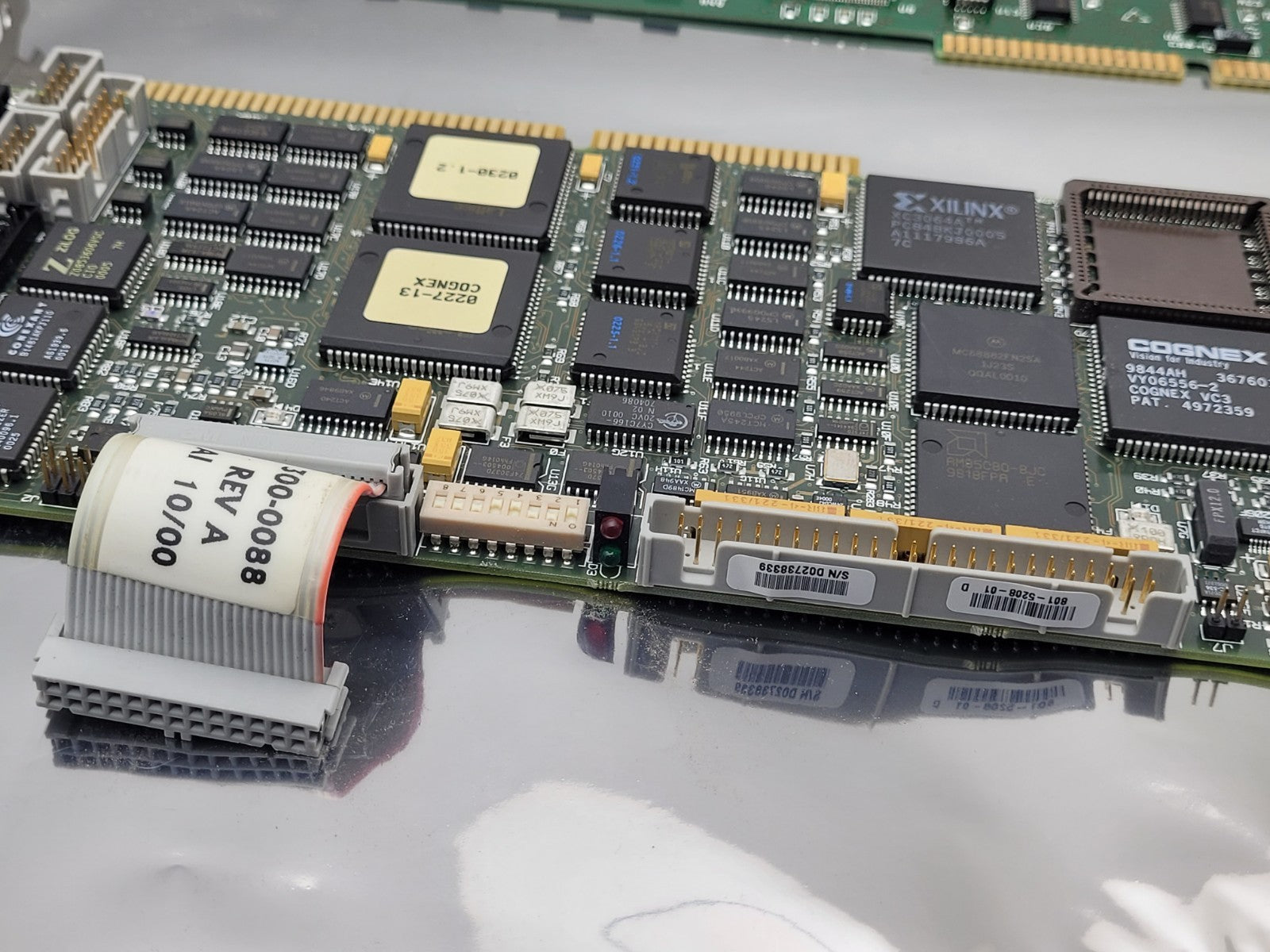 Cognex VM16A 200-0075-RE Vision Image Board + VideoMixer ISA Card Working Pull