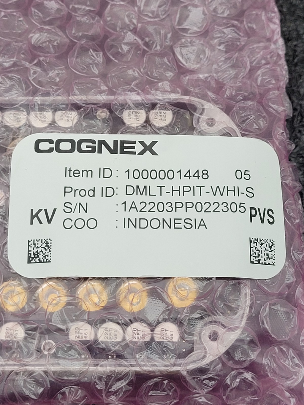 COGNEX DMLT-HPIT-WHI-S DMLA-HPIT-CLCOV 1000001448 820-10389-1R Camera Lens Light