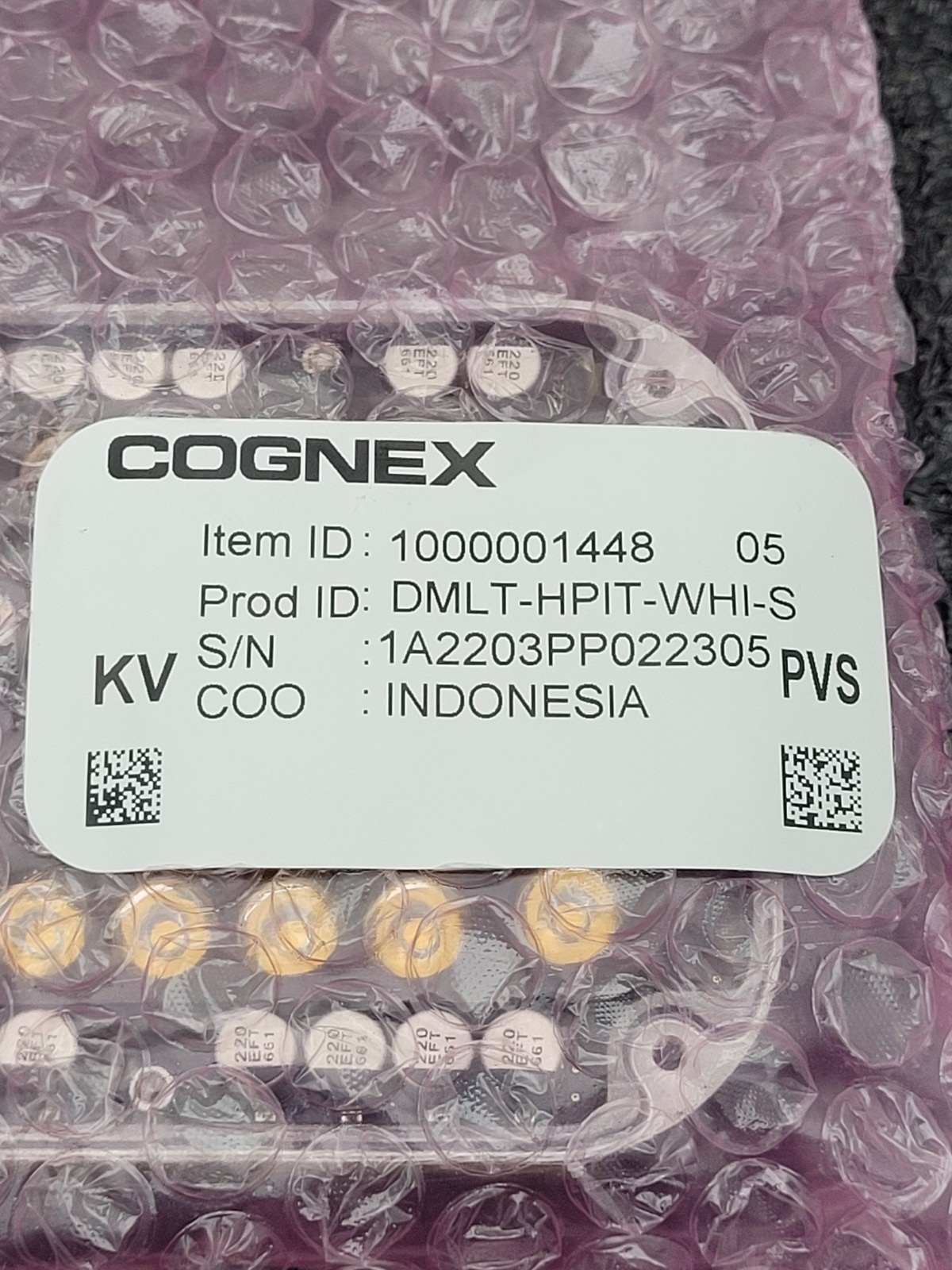 COGNEX DMLT-HPIT-WHI-S DMLA-HPIT-CLCOV 1000001448 820-10389-1R Camera Lens Light