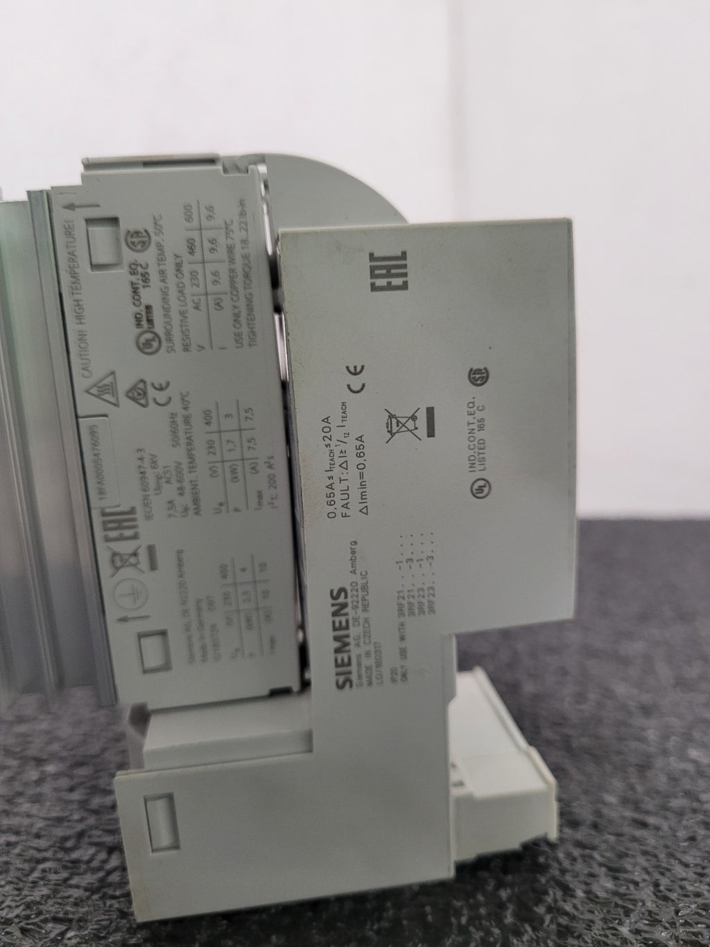 Siemens Sirius Semiconductor Contactor 3RF2310-1AA45 Load Monitor 3RF2920-0GA16