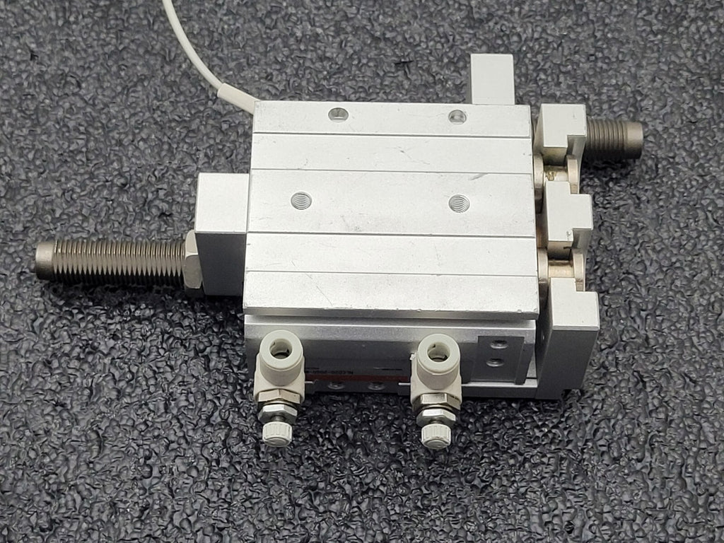 2x TPC NLCD20-20S-W8H Air Slide Pneumatic Linear Table Actuator 20mm Stroke