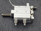 2x TPC NLCD20-20S-W8H Air Slide Pneumatic Linear Table Actuator 20mm Stroke