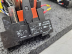 Lot of 62x Schrack DIN Rail Relay Block RT78725 24VDC RT424024 EM18 Indicator