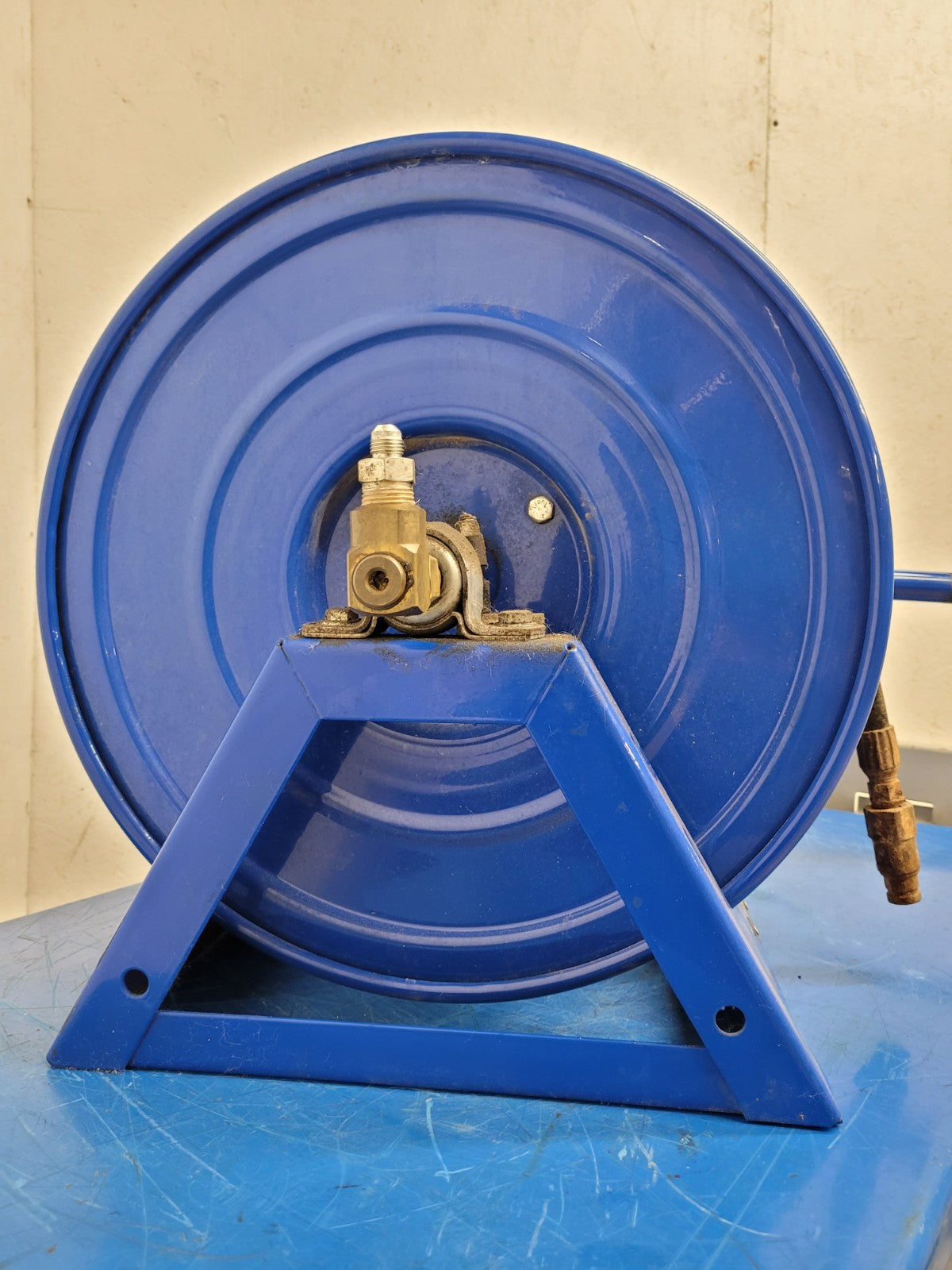 Coxreels 1275-4-100-C Dual Hose4800PSI Bevel Gear Hand Crank Reel 1/2"x100' Hose