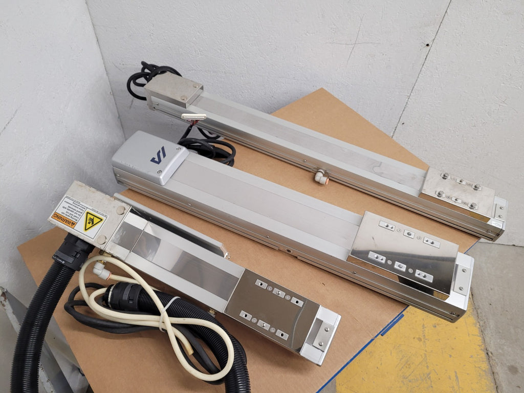 Lot of 3x IAI  RC Robo Cylinder Stepper Screw Motor Driven Linear Actuator [G]