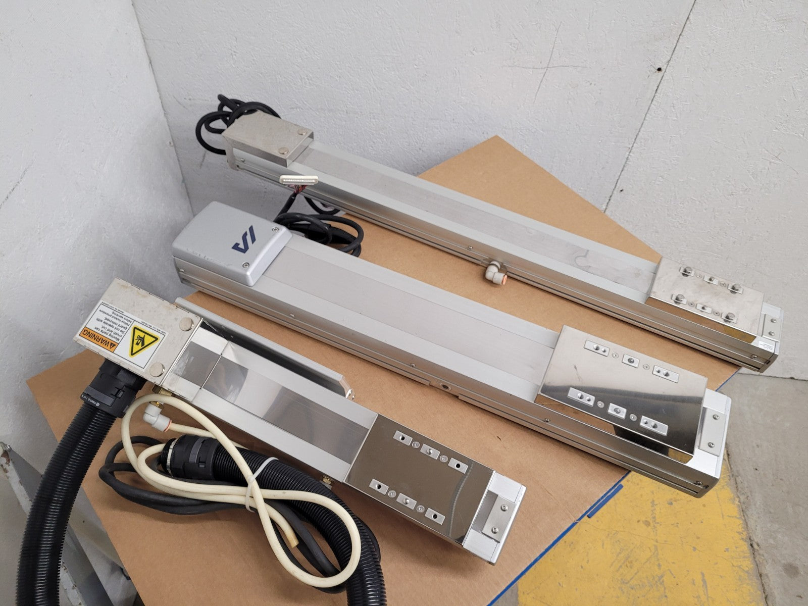 Lot of 3x IAI  RC Robo Cylinder Stepper Screw Motor Driven Linear Actuator [G]