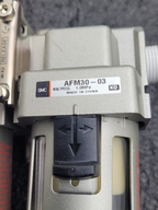 Lot of 5 SMC AFM30-03 Pneumatic Booster, 2x Regulator Solenoid Soft Start Valve