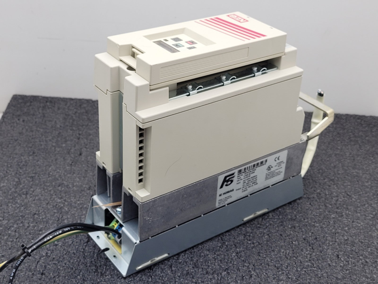 HOMAG / KEB Combivert 10F5C3B-ZA00 Frequency Drive VFD AC Controller 240VAC 4kVA