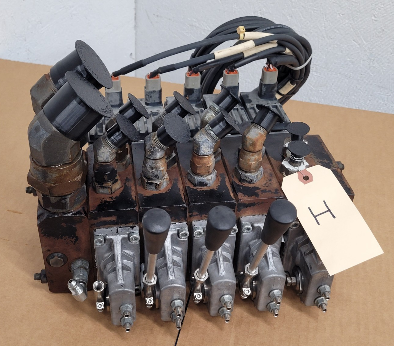 Danfoss PVG32 5x Hydraulic Valve Stack 159S8891 Proportional 11107365 [H]