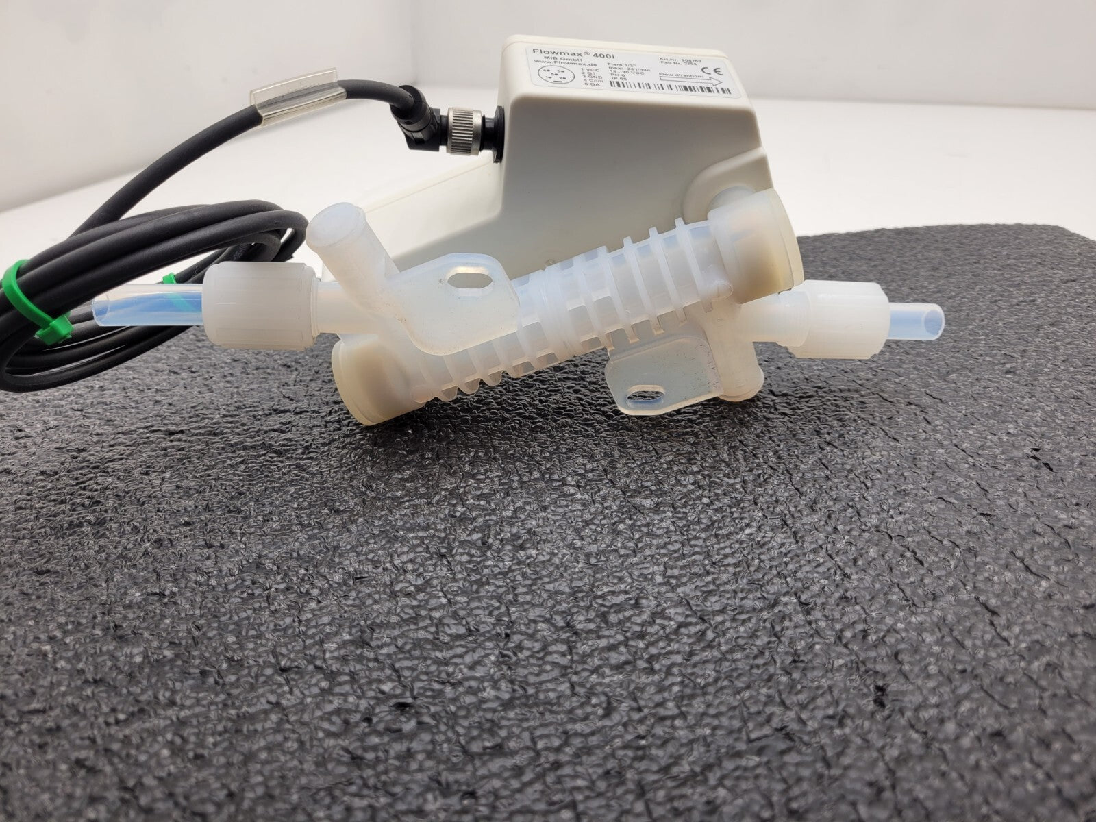MiB GmbH Flowmax 400i  Ultrasonic Flowmeter / Dosing Device PFA 1/2" Flare