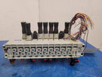 Numatics 9x Valve Solenoid 041SA400M0000F 7x Regulated Pneumatic Manifold N2