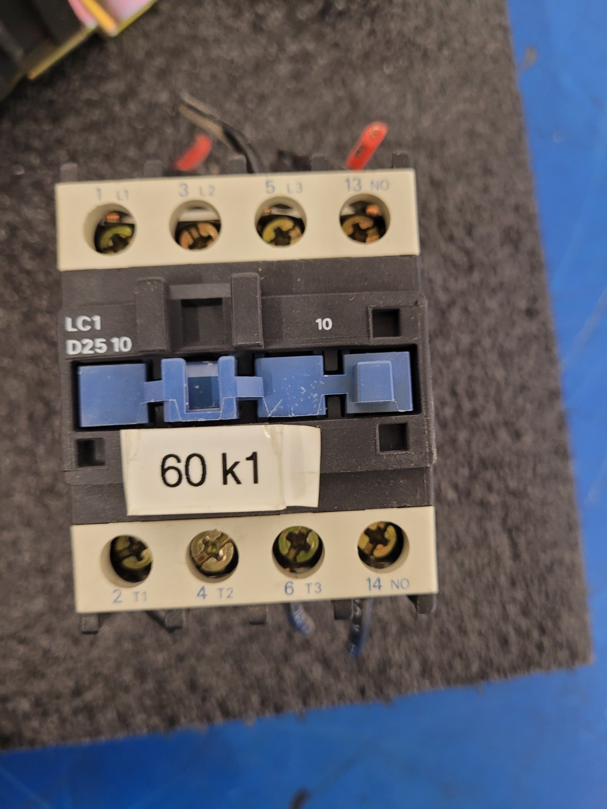 Lot of 5x Assorted Telemecanique DIN RAIL Contactor 120VAC Coil on all units