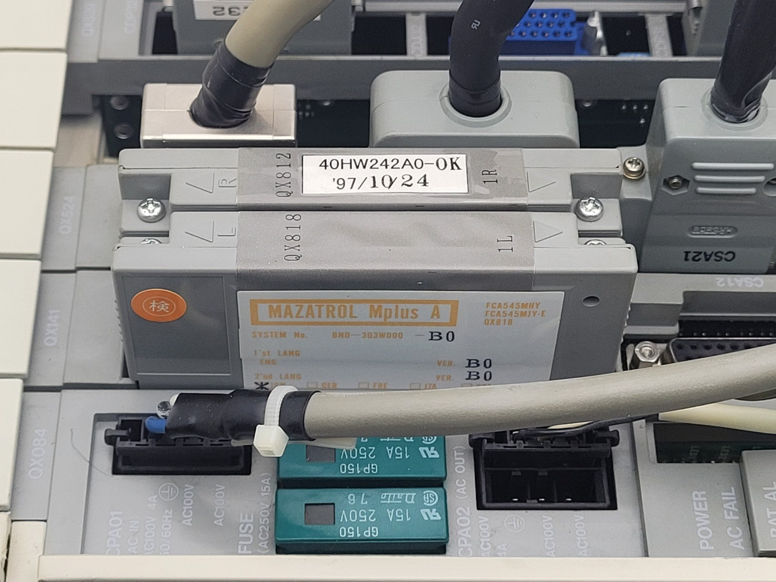 MITSUBISHI FCA545MHY Numerical Control CNC Computer Working Pull QX141 QX524