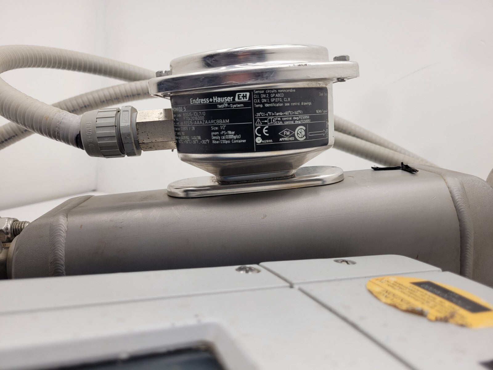 Endress+Hauser PROMASS S Mass Flowmeter 83S15-1DL7/0 Flow Controller +XMTR [5]