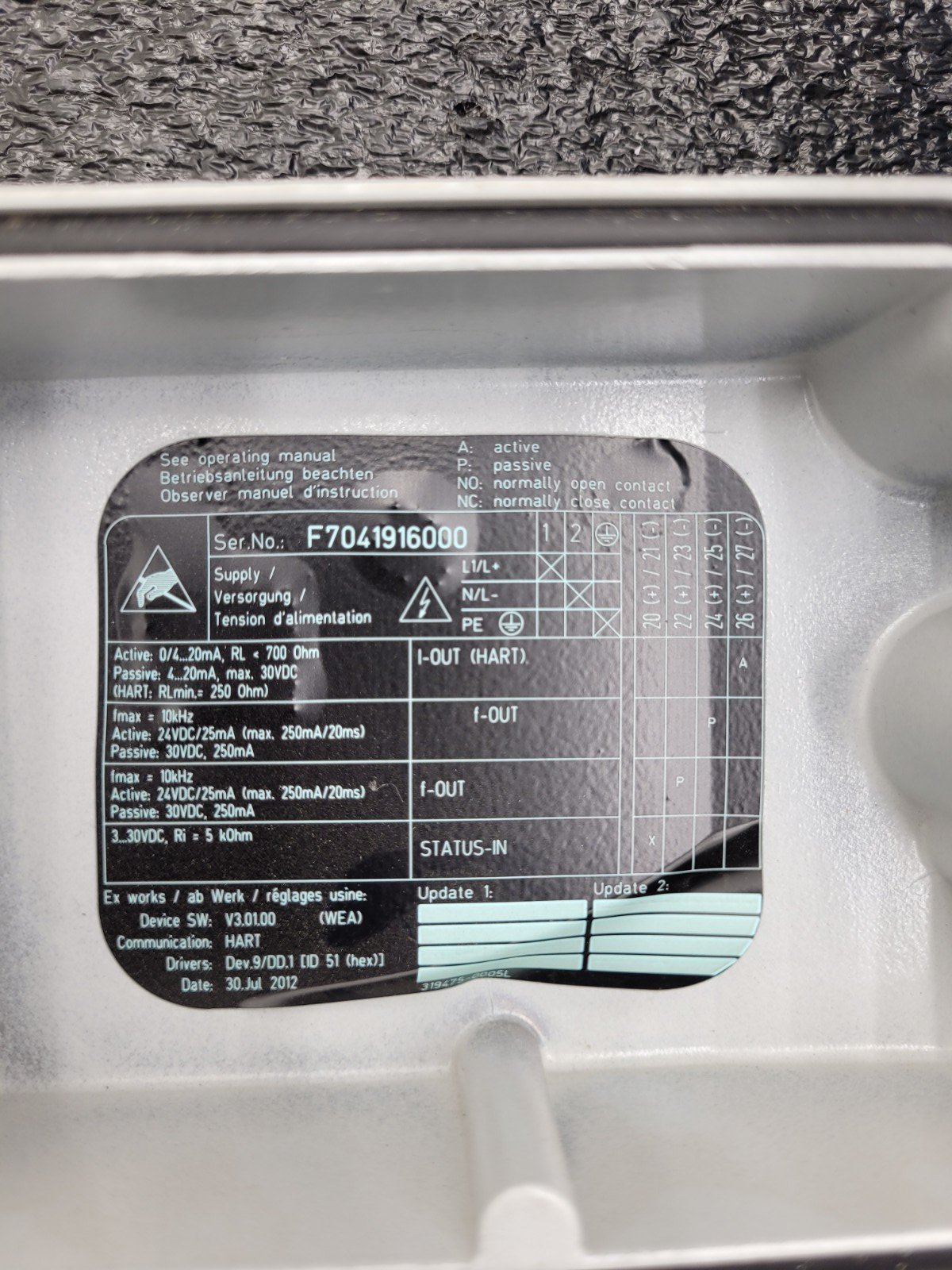 Endress+Hauser PROMASS S Mass Flowmeter 83S15-1DL7/0 Flow Controller +XMTR B [2]