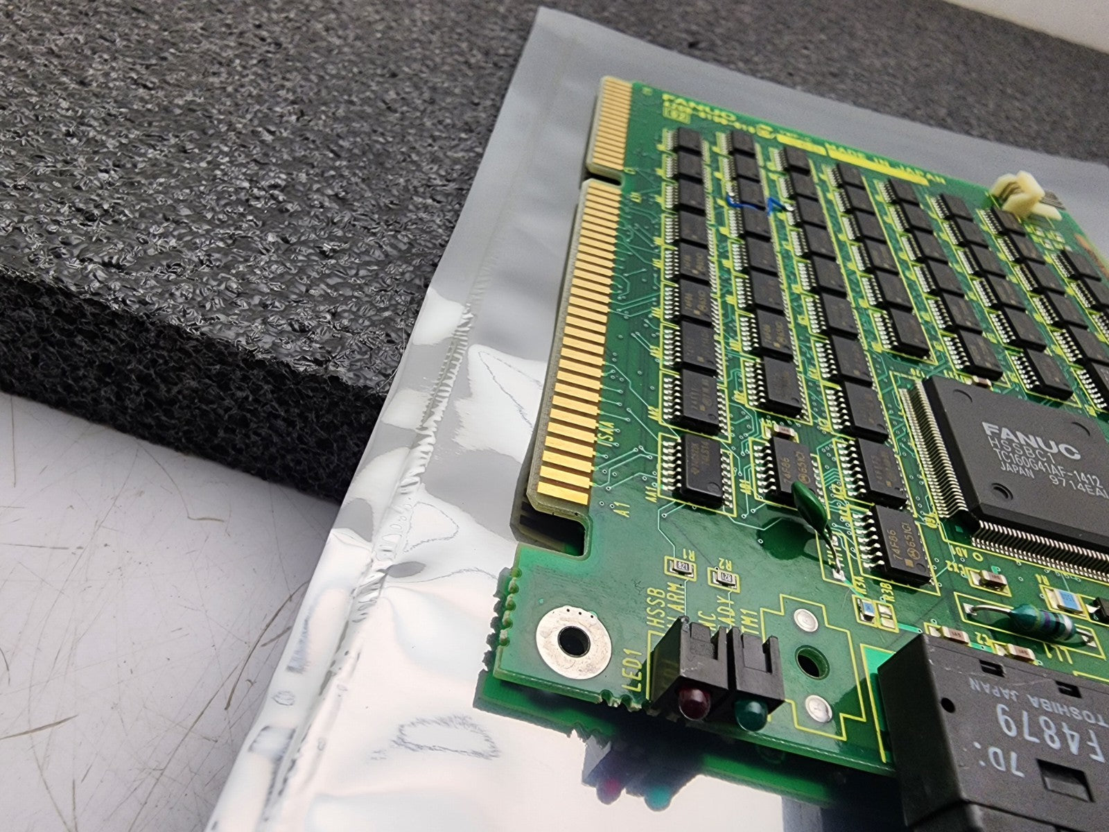 Fanuc A20B-8100-010 ISA Fiber Optic Communication PC Board