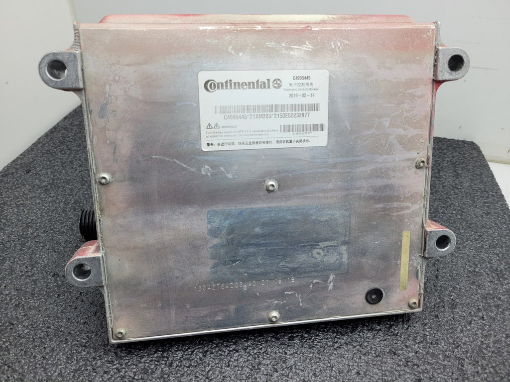 Continental Cummins Front C4995445 21XM285 2019 ECU  [A]