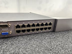 Raritan DLX-216V3-AD 16-port Dominion LX-216 Rackmount KVM Switch Tested Works B