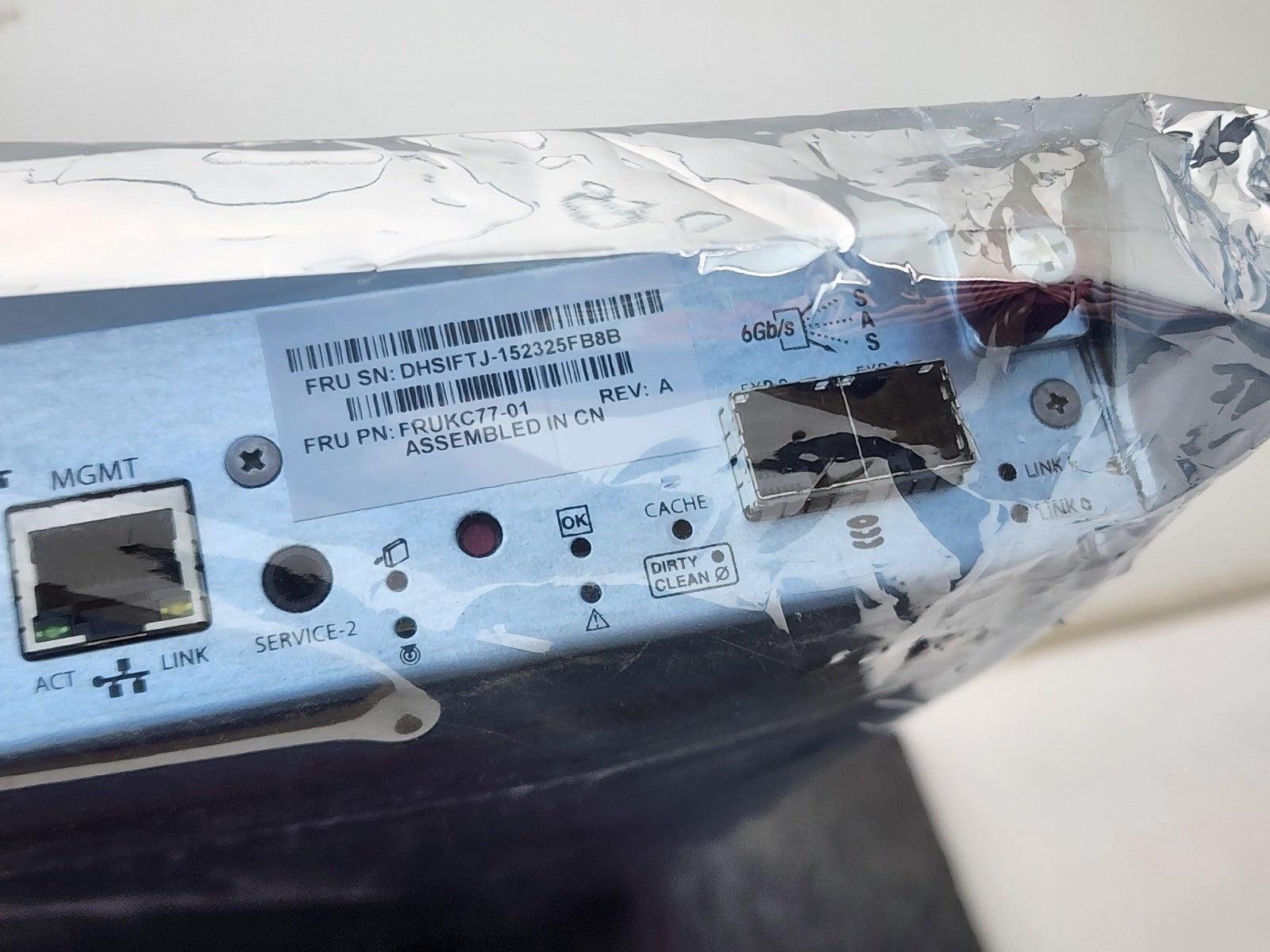 2x HP Quantum QXS iSCSI and FC Disk Controller 81-00000078-00-10 Sealed Bags