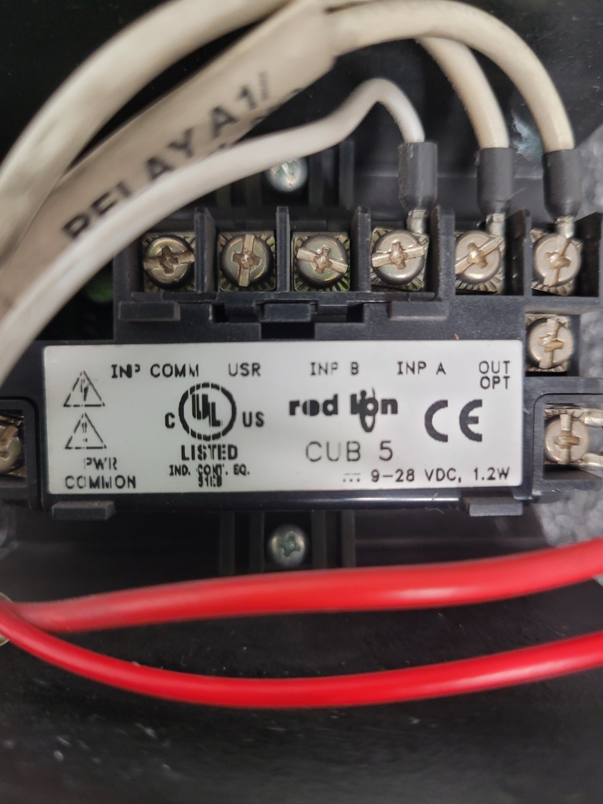 Red Lion CUB5 Timer Counter 9-28VDC With Standoff Mount