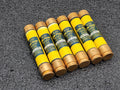 Lot of  6  Bussmann LPS-RK-60SP 60 Amp Fuses Low Peak 600 Volts