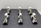 Lot of 6 Bussmann Buss 170M1368 125A 690V Fuse w/ 170H1007 Base 400A 1000V
